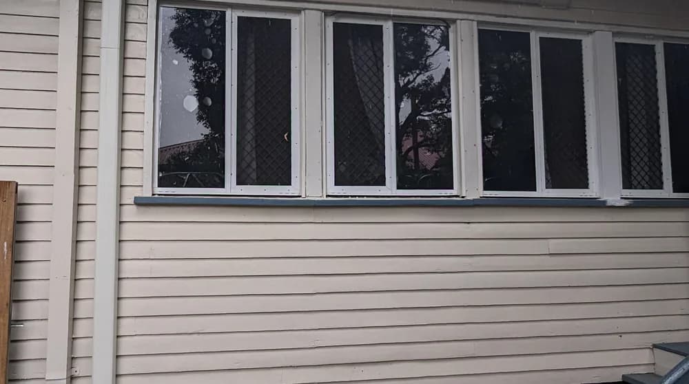 A weatherboard Queenslander home in Brisbane